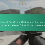 Βραβεία Operator του Battle Pass: Νέοι χαρακτήρες, Μοναδικές ικανότητες, Σkin