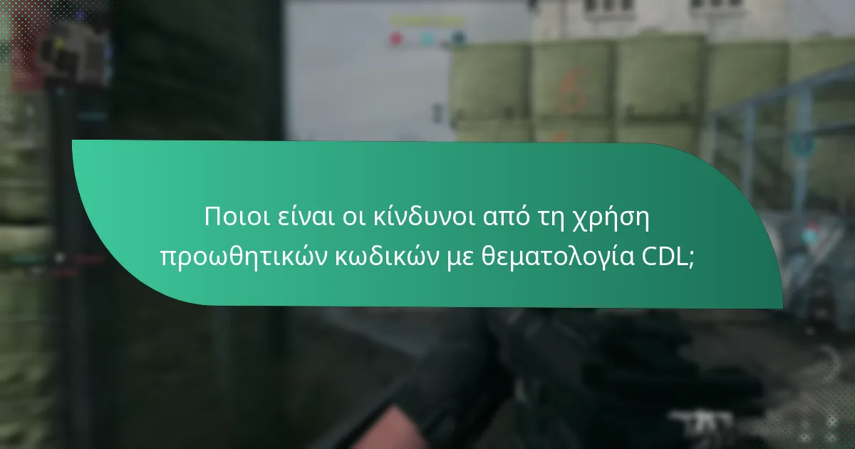 Πότε επηρεάζουν τα εποχιακά γεγονότα τους προωθητικούς κωδικούς CDL;